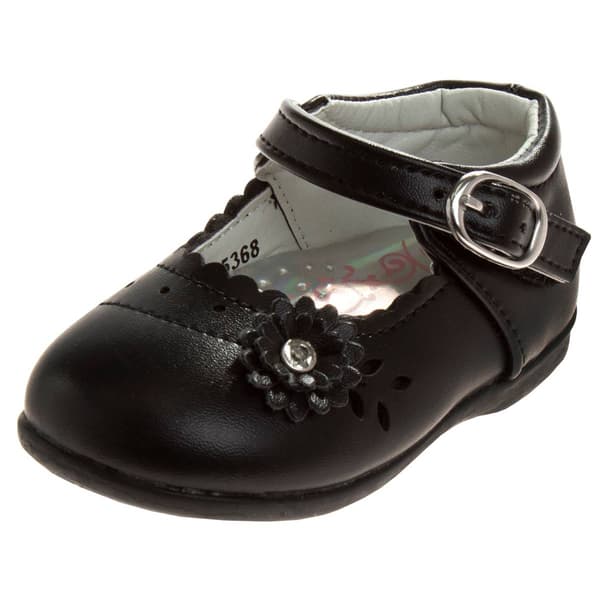 Big Girls Josmo Mary Jane Flower Detail Flats - image 