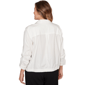 Plus Size Emaline Enchanted Bloom 3/4 Sleeve Button Front Blouse - image 1