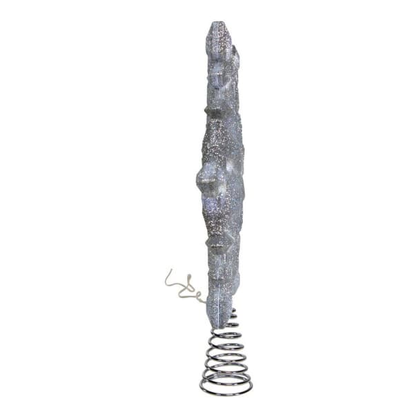 Kurt Adler 25-Light LED Glittered Snowflake Tree Topper