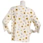 Womens Bonnie Evans Round Neck Sunflower Leaf Tee - image 2