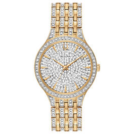 Womens Bulova Phantom Crystal Pave Bracelet Watch - 98L263