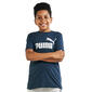 Boys &#40;8-20&#41; Puma Power Pack Short Sleeve Jersey Logo Tee - image 1