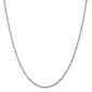 Gold Classics&#8482; 1.4mm. 14k White Gold Singapore Anklet - image 2