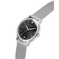 Mens Guess Silver-Tone Black Sunray Dial Watch - GW09746G1 - image 6