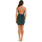 Juniors Crystal Doll Glitter Knit Side Slit Sheath Dress - image 3