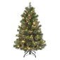Puleo International 4.5ft. Pre-Lit Oklahoma Pine Christmas Tree - image 1