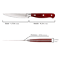 BergHOFF Pakka Wood 7pc. Stainless Steel Steak Knife Set - image 6