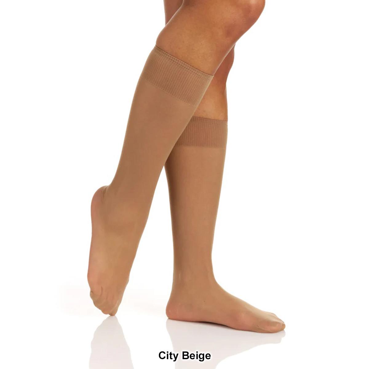 Womens Berkshire 3pk. All Day Sheer Knee High Hosiery