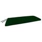 Jordan Manufacturing Forest Green Solid Settee Bench Cushion - image 2