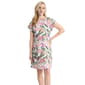 Womens Jones New York Cap Sleeve Bouquet Floral Shift Dress - image 1