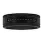 Mens Gentlemens Classics(tm) Black Diamond Tungsten Ring - image 1