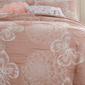 Mariposa Butterfly Blossom Reversible Matelassé Coverlet Set - image 4