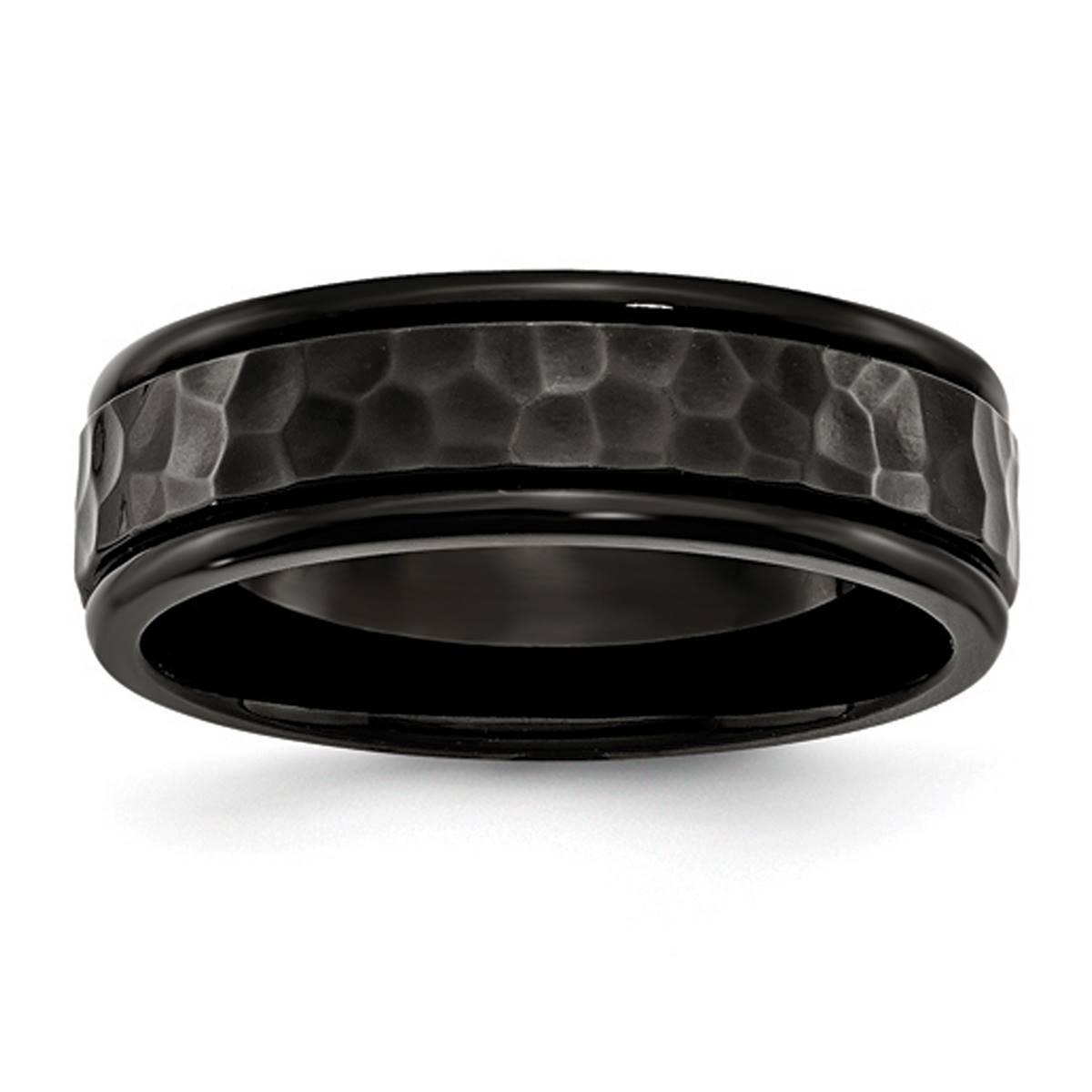 Mens Gentlemen’s Classics™ Black Plated & Hammer...