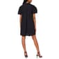 Womens MSK Puff Sleeve 1/4 Button Shift Dress - image 4