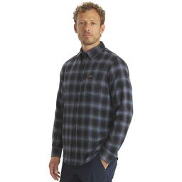 Mens Big & Tall LANDS'' END® Campside Flannel Shirt - Slate