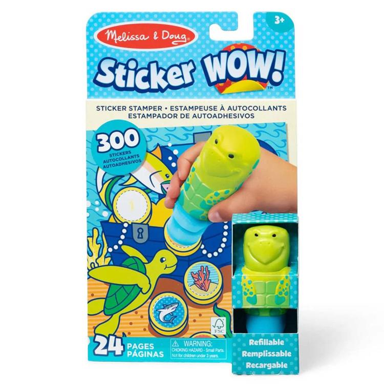 Melissa & Doug(R) Sticker Wow Turtle Activity Pad