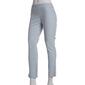 Juniors Zoe + Phoebe Stripe Millennium Ankle Pants w/ Faux Pocket - image 1