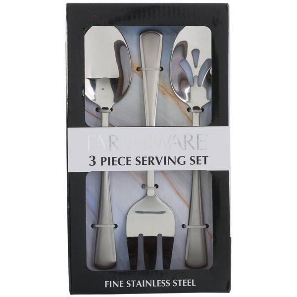 Farberware&#40;R&#41; Chelsea 3pc. Flatware Serving Set - image 