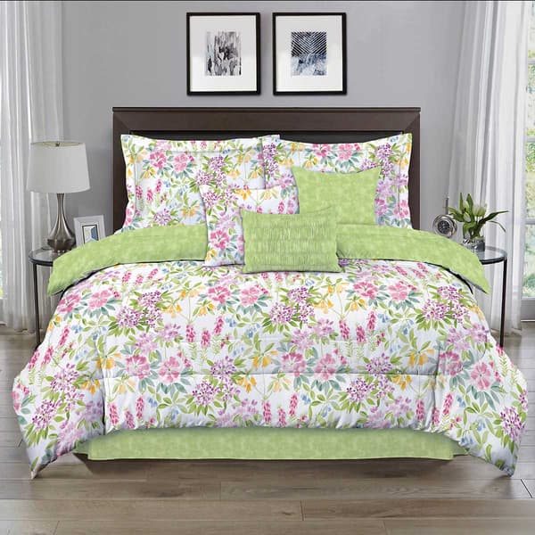 Ashley Cooper(tm) Summer Floral 7pc. Comforter Set - image 