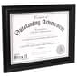 Malden Black Wooden Certificate Frame - 8.5x11 - image 2