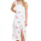 Juniors Self Esteem Tie Shoulder Floral Midi Dress - image 4