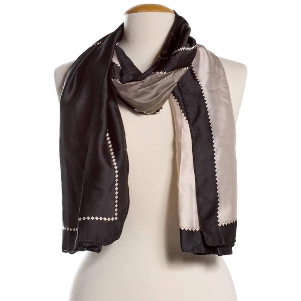 Womens Renshun Color Block Oblong Scarf - image 