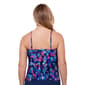 Womens American Beach Midnight Blossoms Hankini Swim Top - image 2