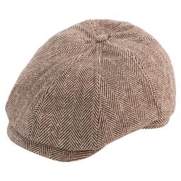 Mens DHC Wool Blend Newsboy Hat