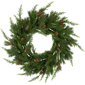 Northlight Real Touch™ 24in. Cypress & Pinecone Christmas Wreath - image 1