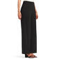 Womens AGB Solid Straight Pant w/ Ruching - image 1