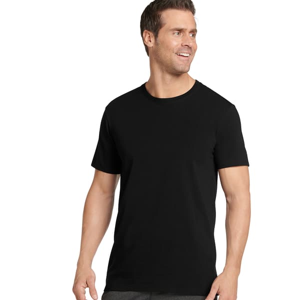 Mens Jockey&#40;R&#41; 3pk. Cotton Stretch Classic Crew Neck Tee - image 