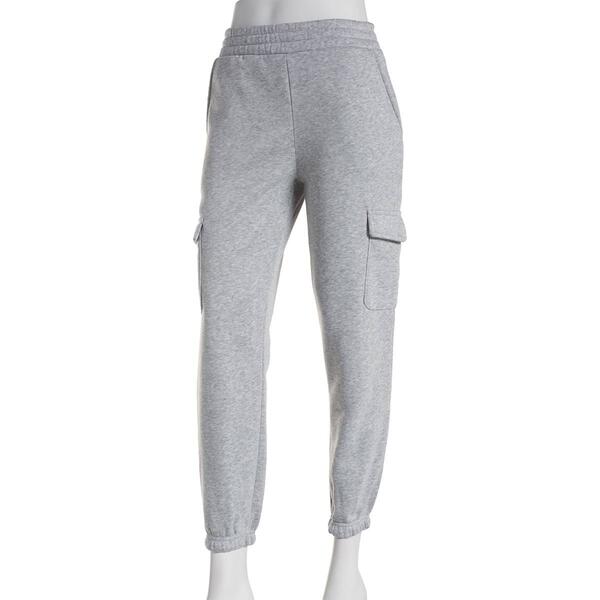 Juniors Moral Society Reframe Cargo Fleece Jogger Sweatpants - image 