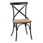 9th & Pike&#40;R&#41; Black Metal Farmhouse Dining Chair - image 1