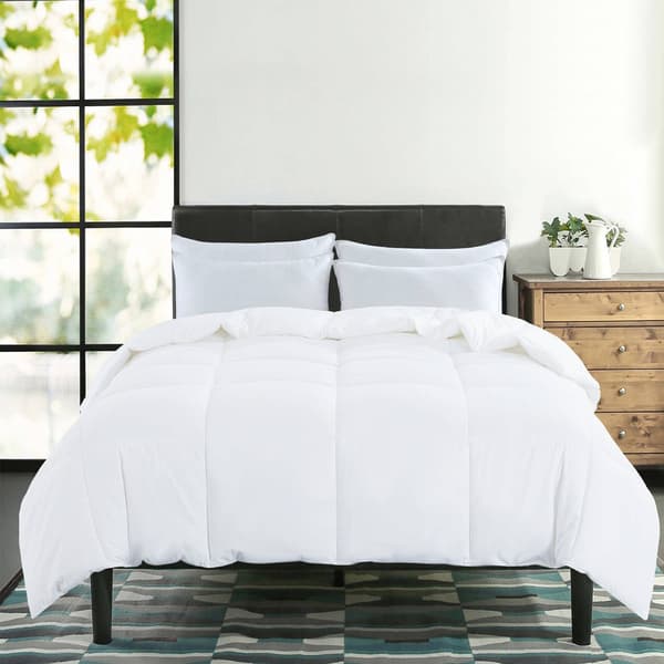 Fleece & Feather Wool Filled Comforter