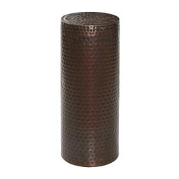 9th & Pike® Brown Metal Industrial Pedestal Table - Set of 4