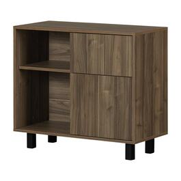 South Shore Octave Natural Walnut Small Cabinet