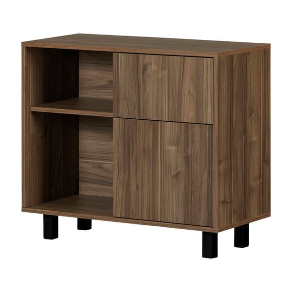 South Shore Octave Natural Walnut Small Cabinet - image 