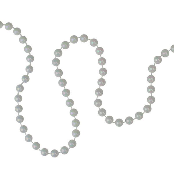Northlight Seasonal Pearl Beaded Artificial Christmas Garland - image 