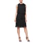Womens SLNY Sleeveless Beaded Trim Tier Dress w/Tie Neck - image 1
