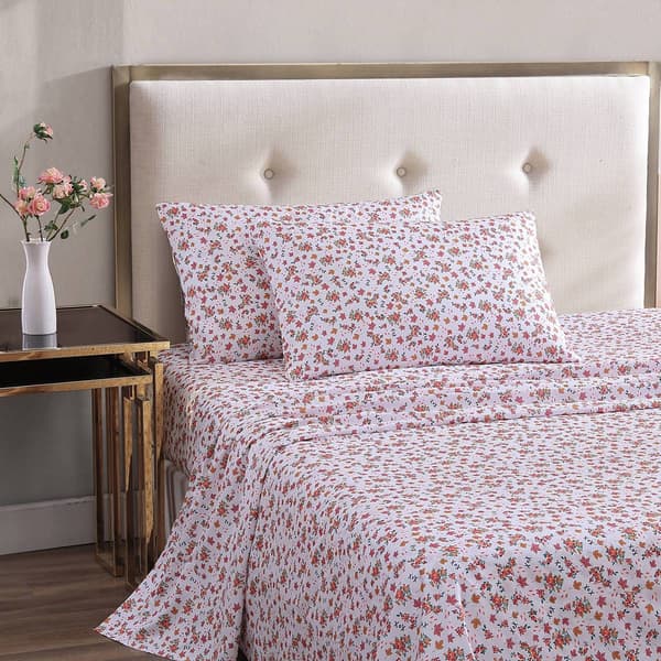 Betsey Johnson Fall Foliage Microfiber Sheet Set - image 