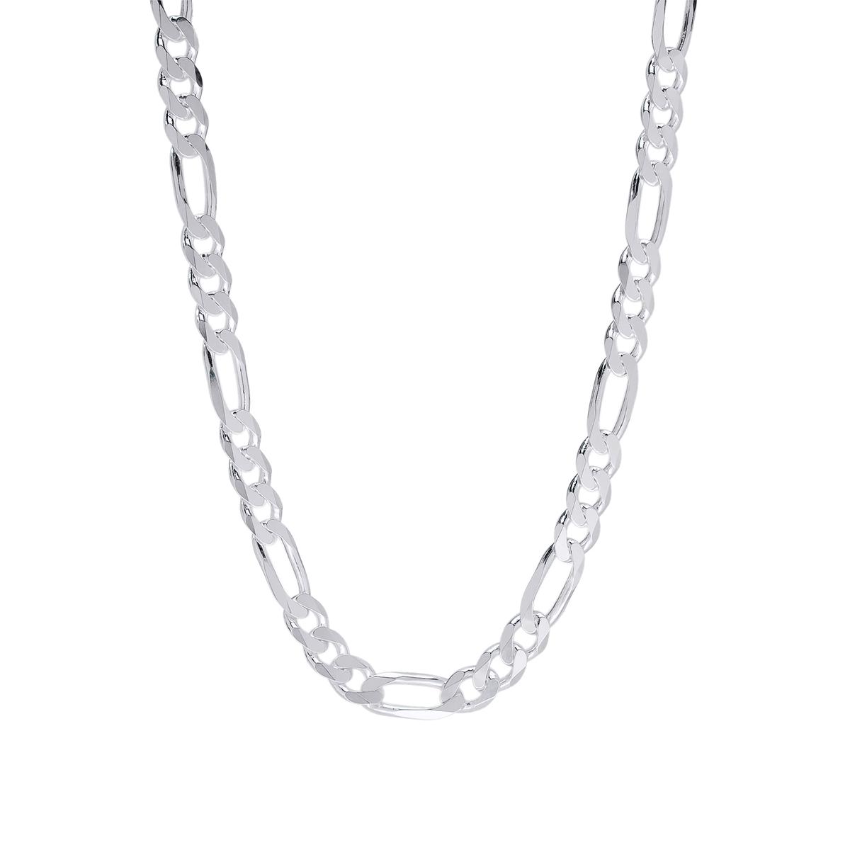 Sterling Silver DC Flat Figaro 30in. Chain Necklace,Specials : American Fashion Style Bags On Sale