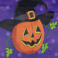 Northlight Seasonal Pumpkin in a Witch Hat Outdoor Garden Flag - image 5