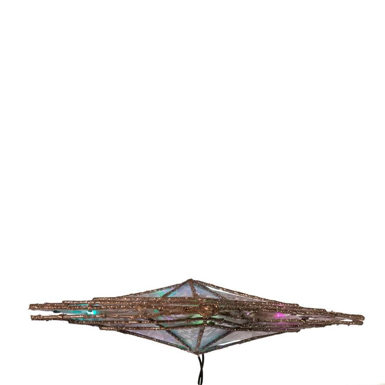 Kurt Adler UL 10-Light LED Color-Changing Star Treetop