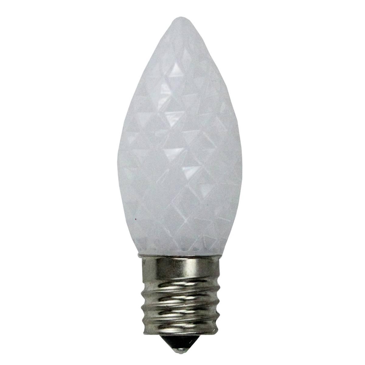 Northlight 25ct. LED C9 Pure White Christmas Replacement Bulbs
