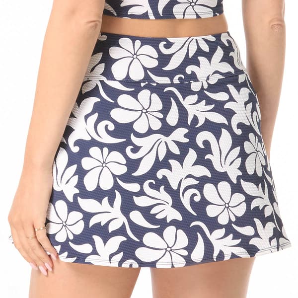 Womens Beach House Tropical Pique Swim Skort