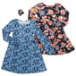 Girls &#40;7-16&#41; BTween&#40;R&#41; 2pk. Ribbed Ditsy & Keyhole Back Dresses - image 1