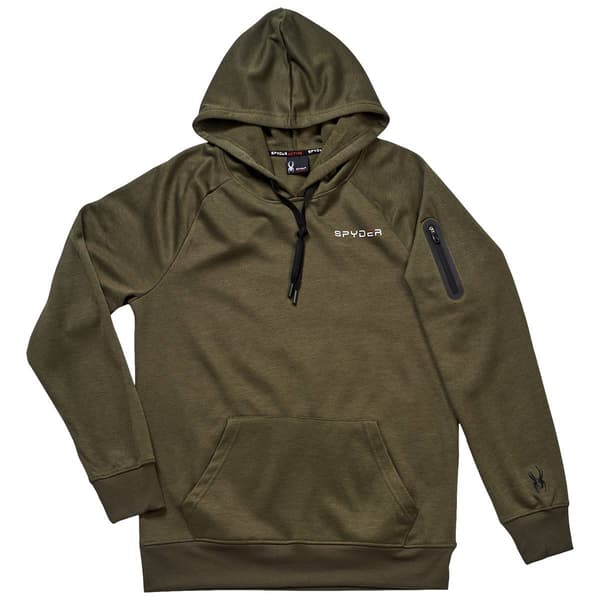 Mens Spyder Solid Textured Pullover Hoodie Boscov s