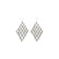 Rosa Rhinestones Silver-Tone-Plated Crystal Kite Earrings - image 1