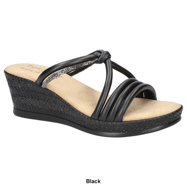 Womens Tuscany by Easy Street Elvera Wedge Sandals