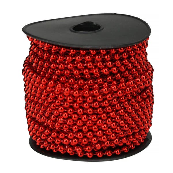 Northlight Seasonal Red Beaded Artificial Christmas Garland
